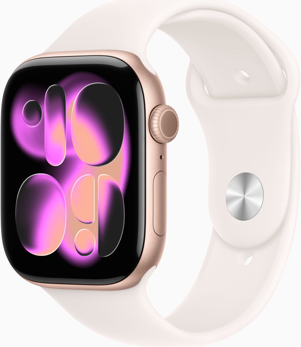 Apple Watch 11 Sporthorloge 42mm Rose Goudkleurig Aluminium - Apple Distribution International - €428,00