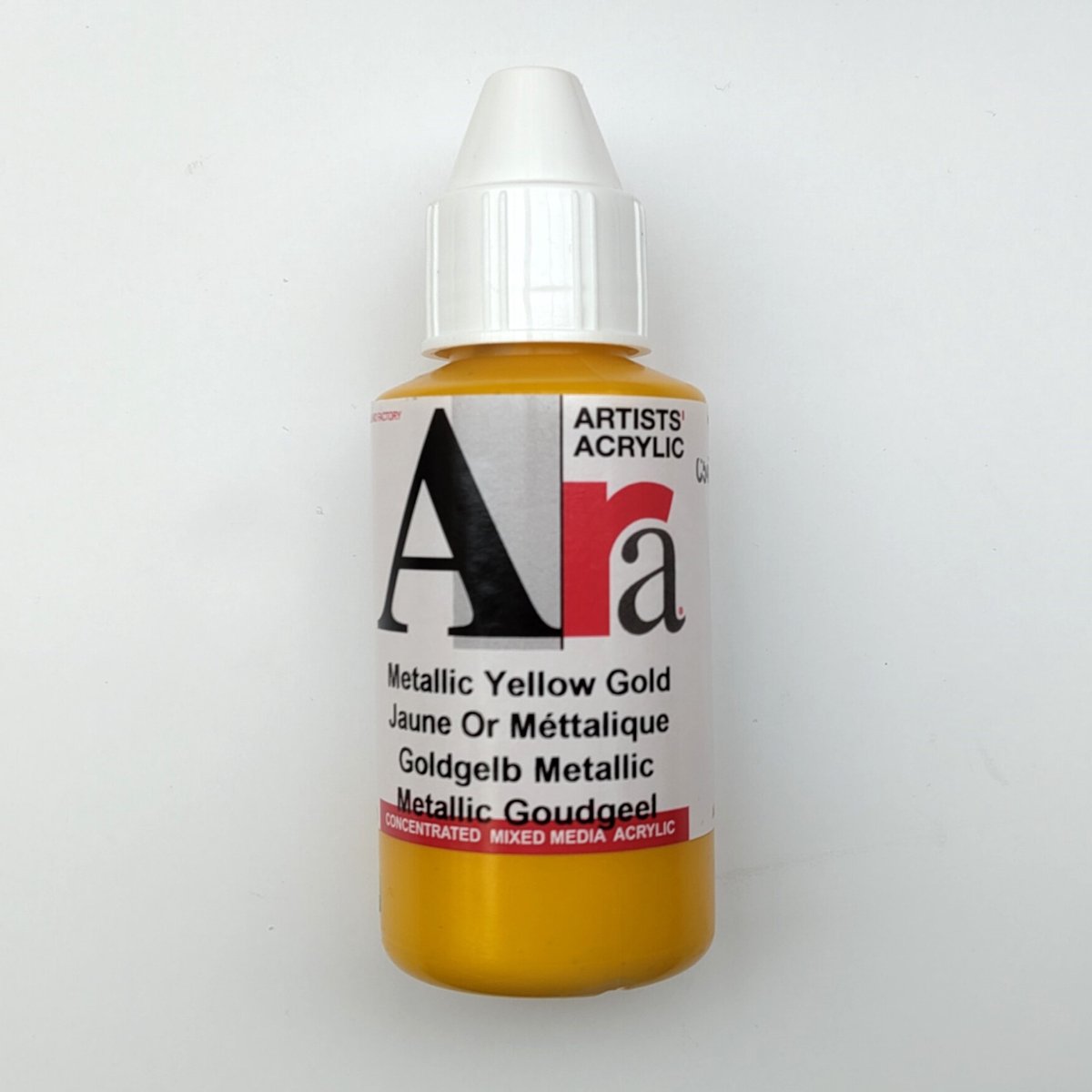 Acrylverf Ara 100ml - Metallic Goudgeel - C540