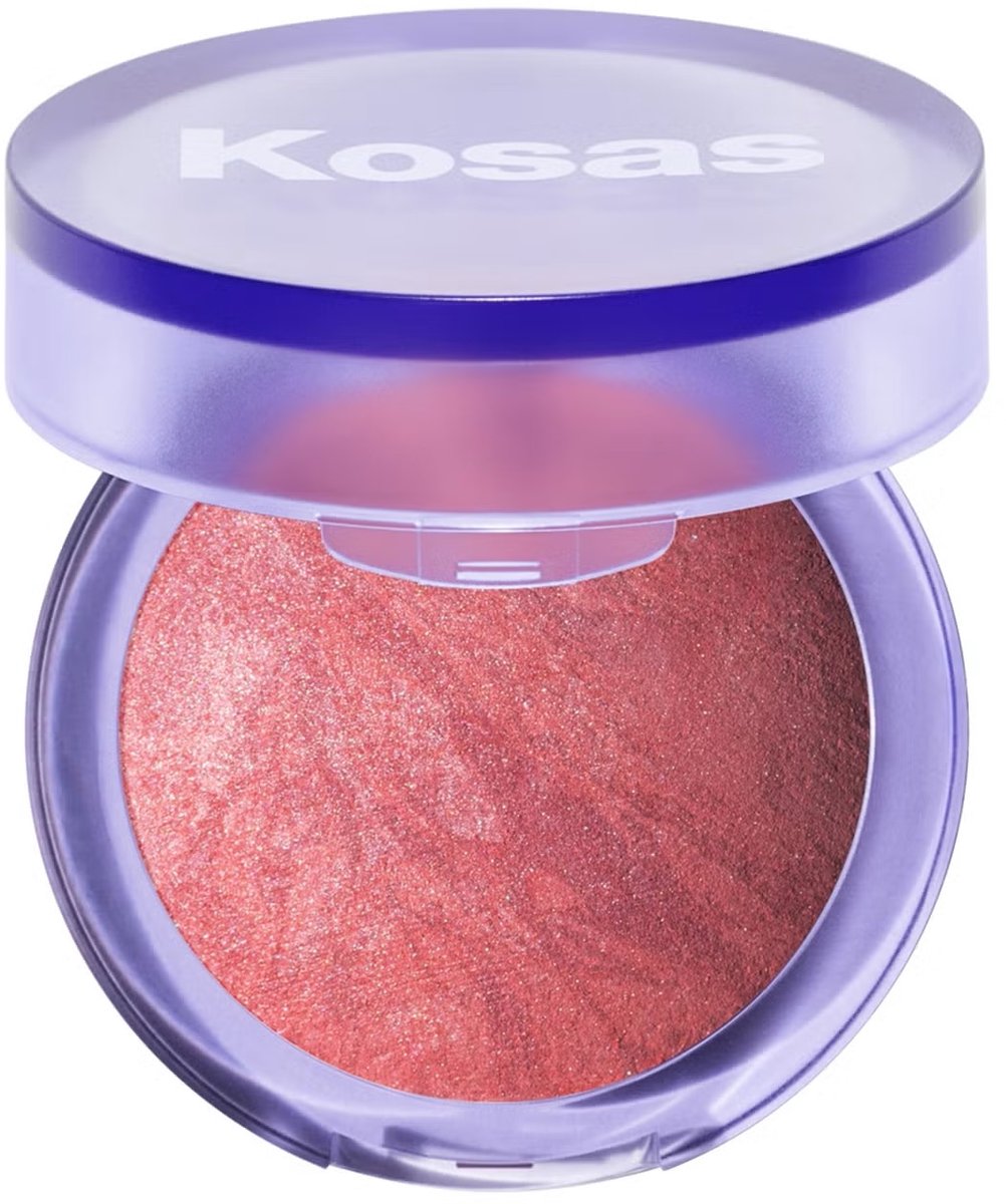 Kosas Blush Is Life - Baked Dimensional Brightening Blush - Thrill