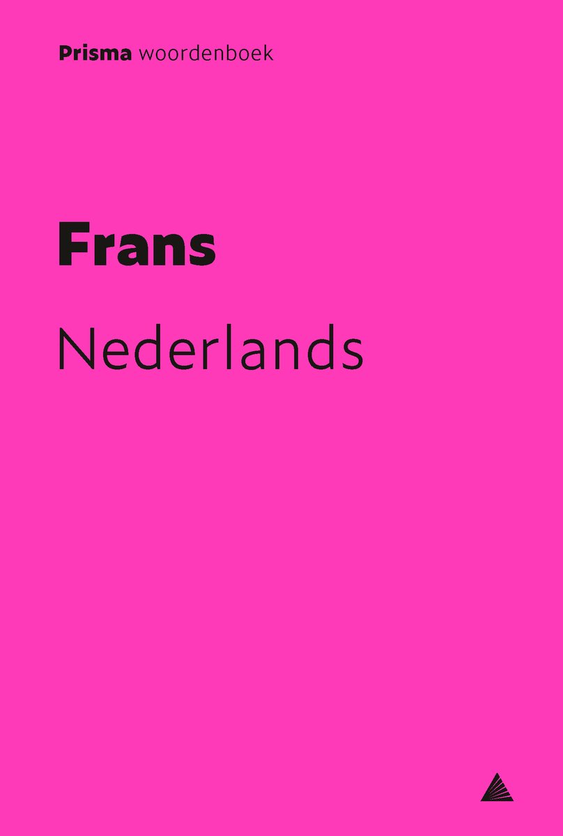 Omslag van Prisma woordenboek Frans-Nederlands