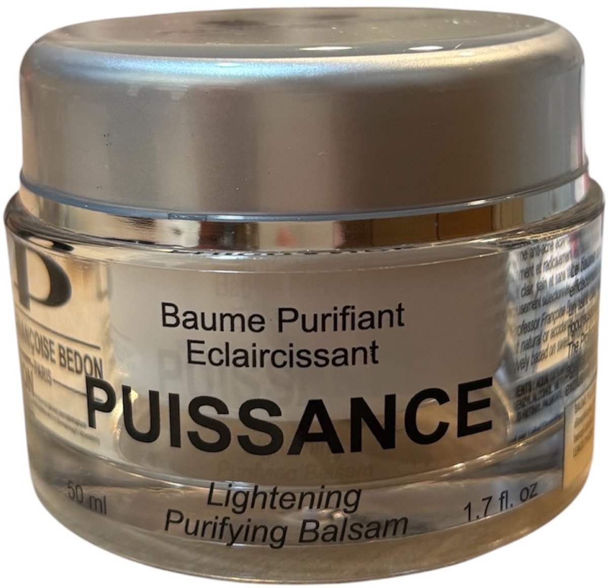 Pr. Francoise Bedon Puissance Lightening Purifying balsam, 50ml