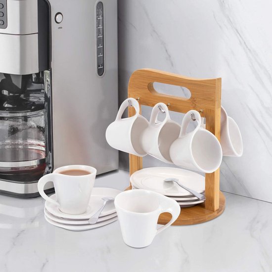 idea-station Espressokopjes 6 stuks, 8 cl (80 ml), dikwandig