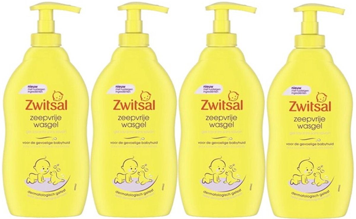 Zwitsal Wasgel 400ml OP 4x