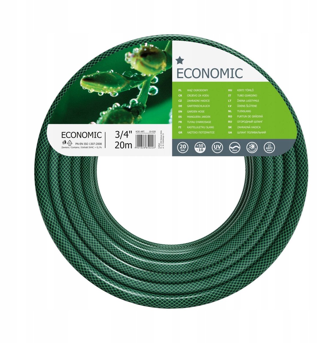 Tuinslang 3/4 inch 20m - 3 lagen - Nederlandse Productie
