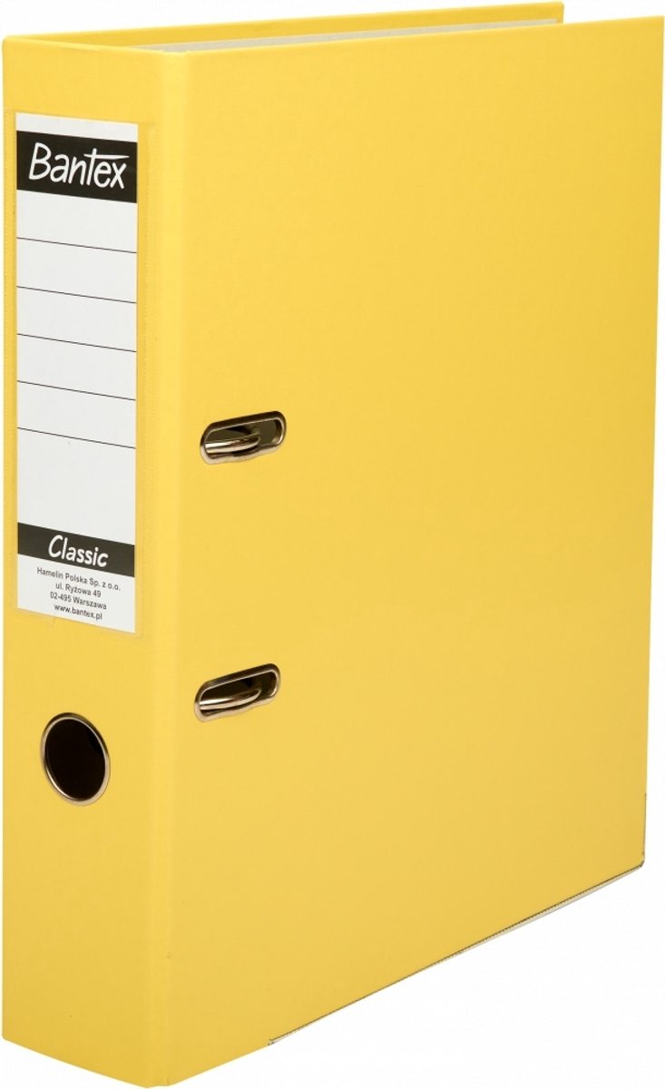 Bantex Budget A4 Segregator 75mm 2 Ringi - Geel