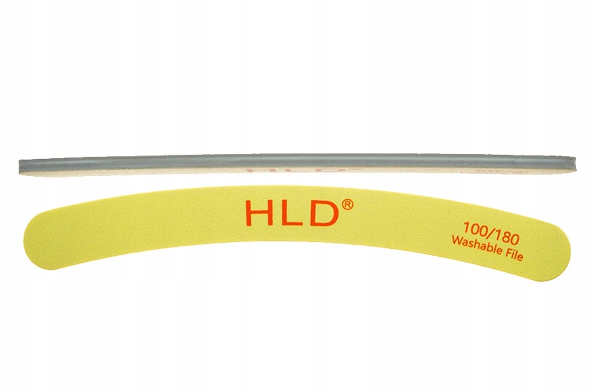 HLD Nagelvijl Banaan Medium 100/180 - 20 Stuks