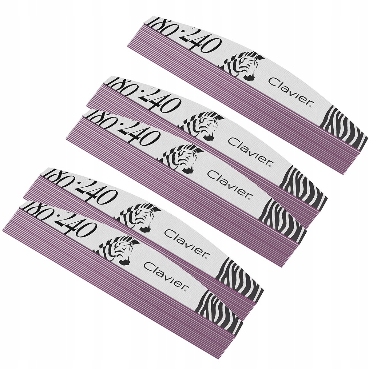 Nagelvijl Laars Zebra 180/240 - Set à 50 stuks