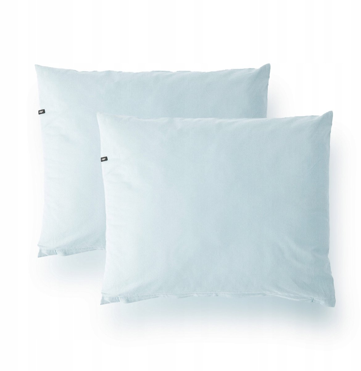 2x Kussensloop 70x80cm Pastelblauw 100% Katoen HOP DESIGN