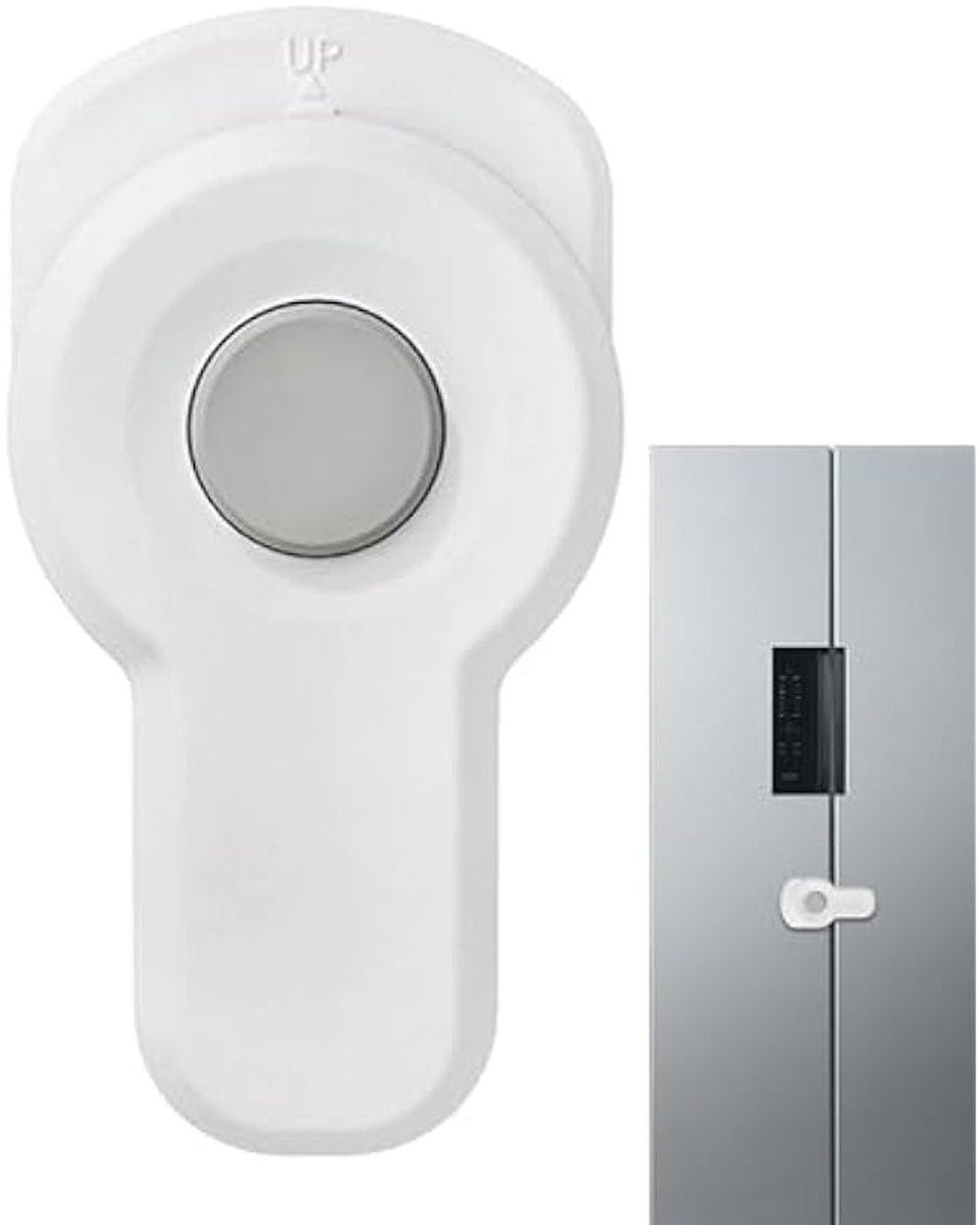 Image of 3-pack ovensloten voor kinderen, ovensloten voor baby's, sabotagebestendige, klevende koelkastsloten | Ovensloten, multifunctionele en praktische veiligheidssloten voor koelkasten en keukens