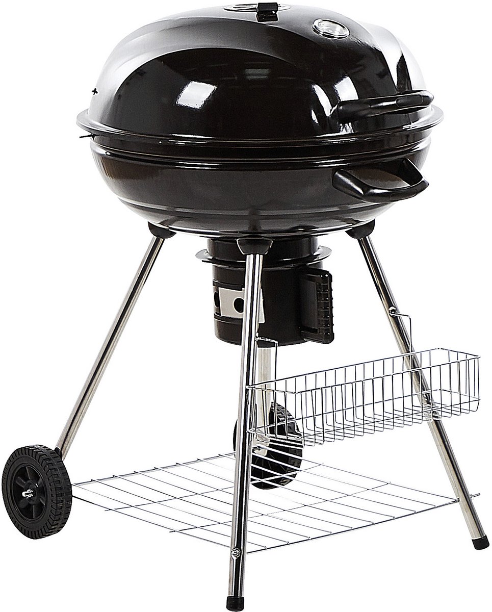 Beliani MARAPI - Houtskoolgrill - zwart - Staal