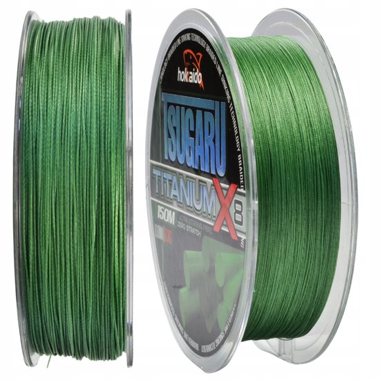 Titanium X8 Hokkaido Visdraad - 0,24 mm, 41,3 kg, 150 m van Titanium X8 — afbeelding 3