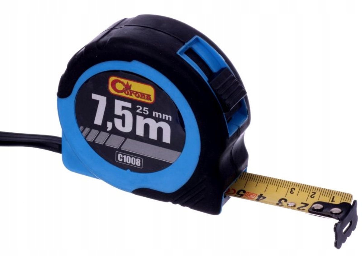 Richmann Rolbandmaat 7.5m x 25mm - Duurzaam en Ergonomisch