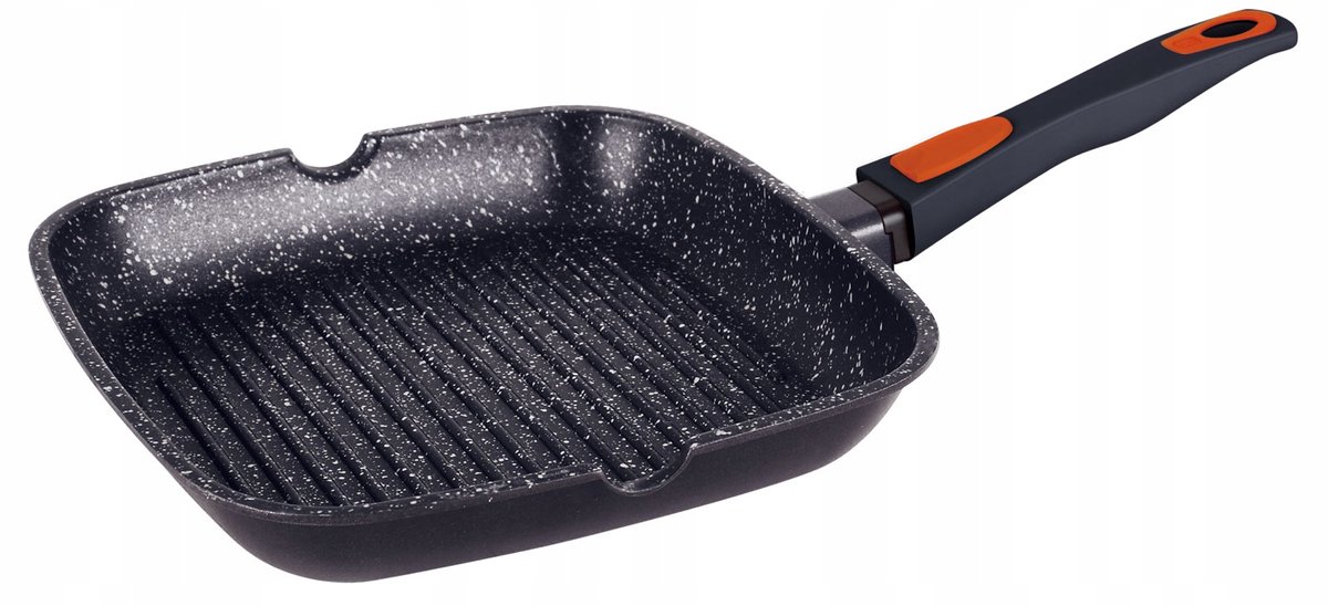 Grillpan 28cm met Marmercoating - Geschikt voor Inductie