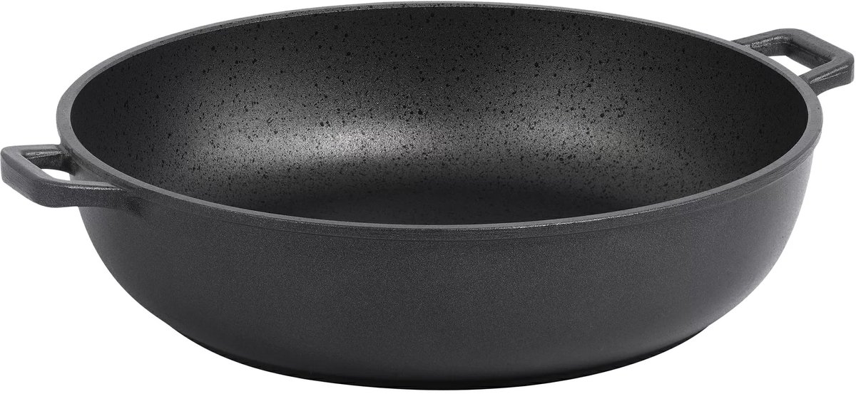 De Buyer Choc Extreme Wokpan 28 cm met 2 Handvatten
