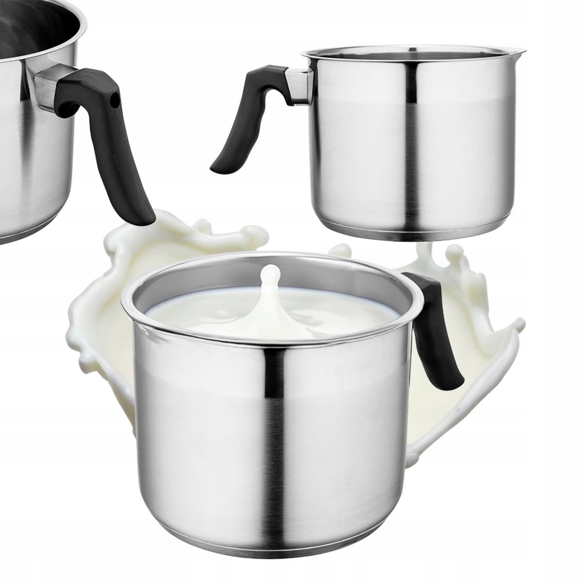 Altom Emilio Melkpan RVS met schenktuit - 2.4L