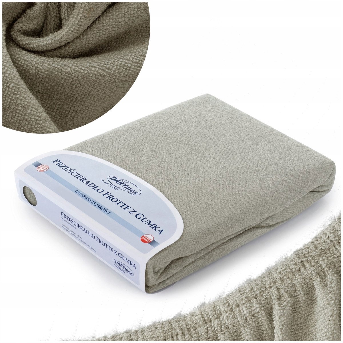 Frotte Hoeslaken met Elastiek 80x180cm - Zacht & Ademend
