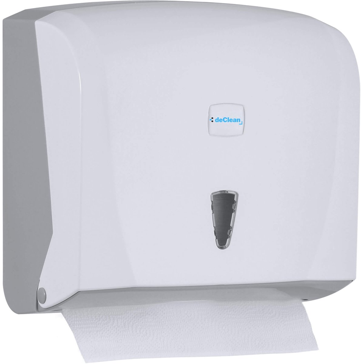 ABS Handdoekdispenser HES41 - Wit/Grijs - Wandmontage