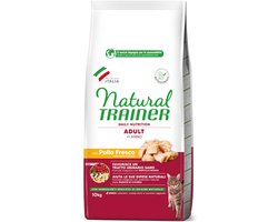 Natural Trainer Adult Kip 10 kg - Kattenvoer