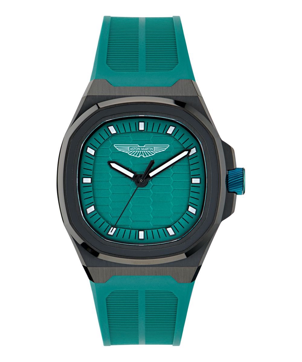 Aston Martin Aml Icon GPQ MTIG1F501 Horloge - Siliconen - Groen - Ø 40 mm