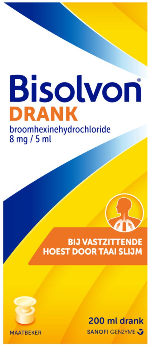 Bisolvon Drank Bij Vastzittende Hoest - 3 x 200 ml - Voordeelverpakking
