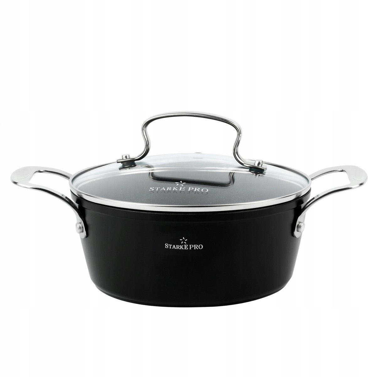 Starke Pro Tarry Inductie Pan 1.6L Zwart met Deksel