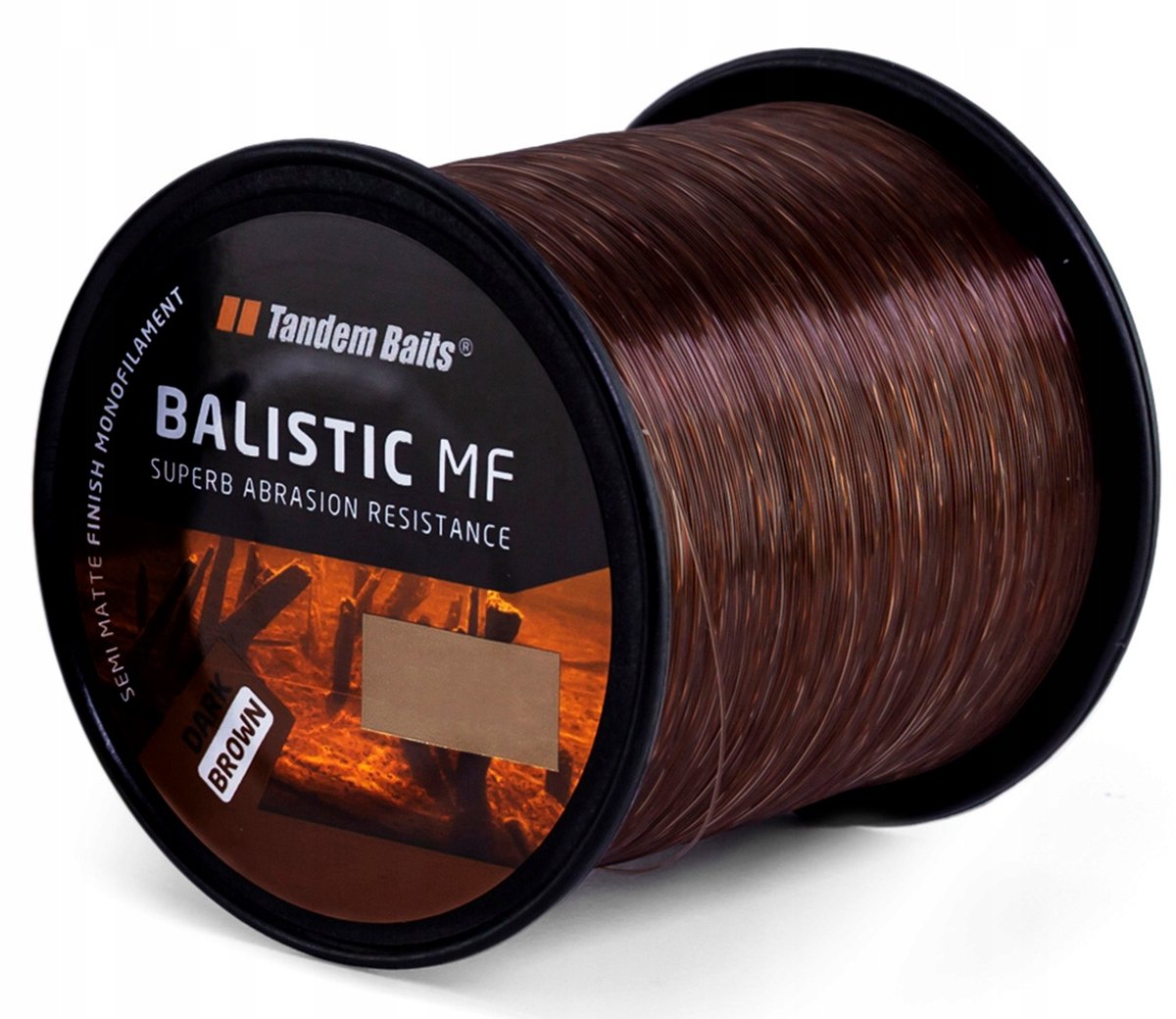 Tandem Baits Ballistic MF Karpvislijn 1200m 0.30mm Donkerbruin