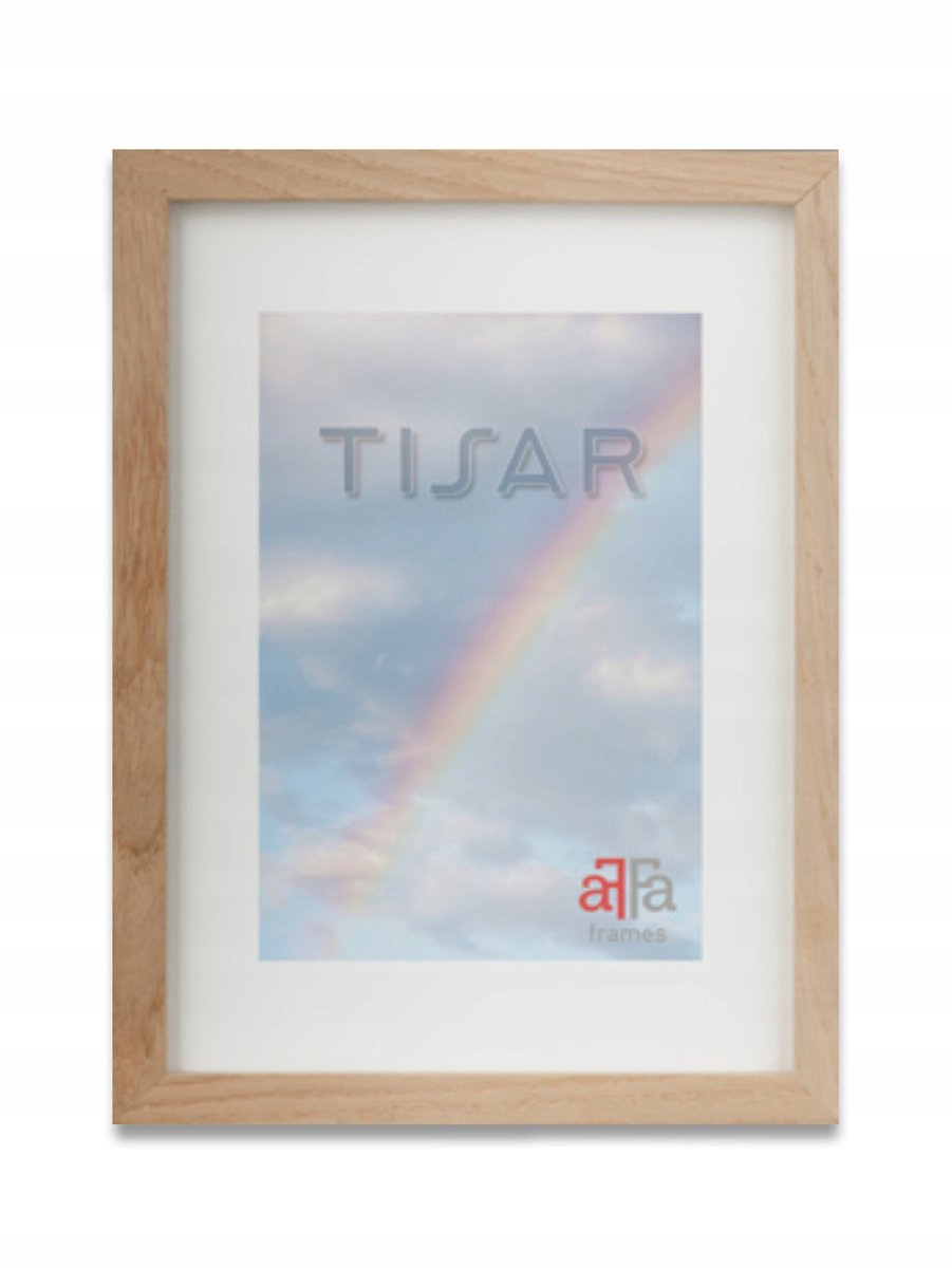 Houten fotolijst Tisar 15x21 cm Eikenhout - Stijlvol & Veelzijdig