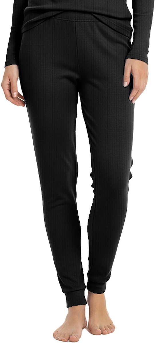 Heat Booster - Thermobroek dames - met fleece gevoerd - Zwart - L