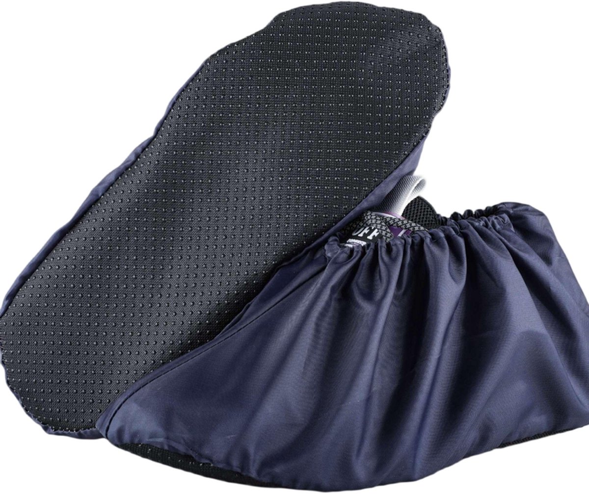 4 Paires Couvre-Chaussures Lavables Noirs Réutilisables - Protection Anti-Poussière Et Anti-Pluie