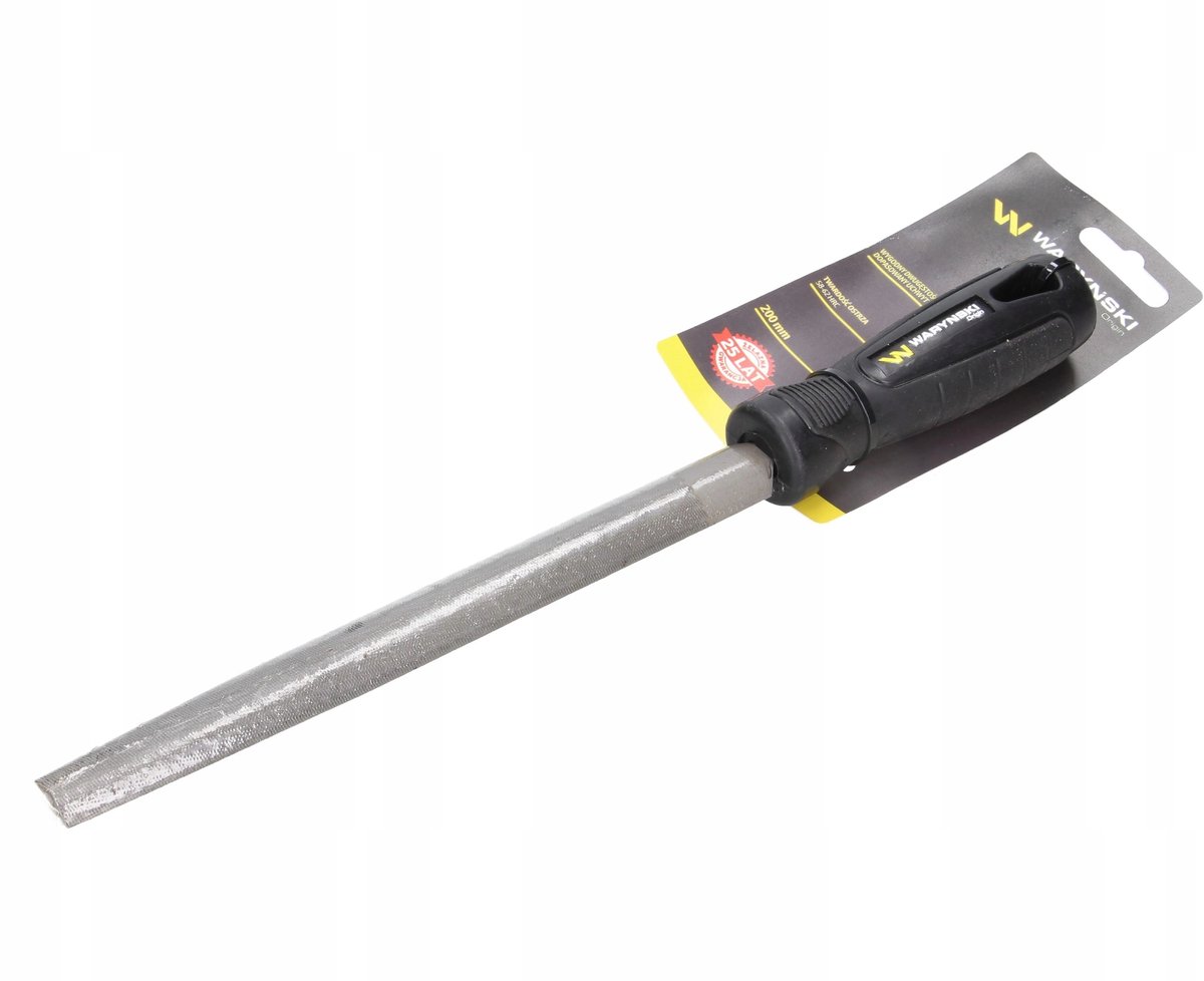 Waryński Halfrond Vijl Metaal 200mm - Professioneel Gereedschap