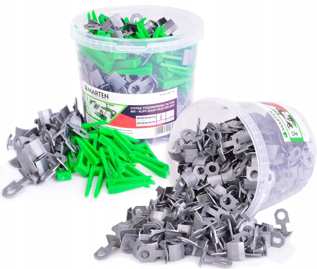 Snel Tegel Levelling Systeem: 700 Clips + 100 Wiggen