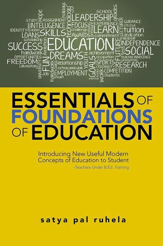 Essentials of Foundations of Education - cover