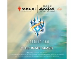 Ultimate Guard Zipfolio 160 Xenoskin Magic: The Gathering | Avatar: The Last Airbender - Mana Symbol Blue