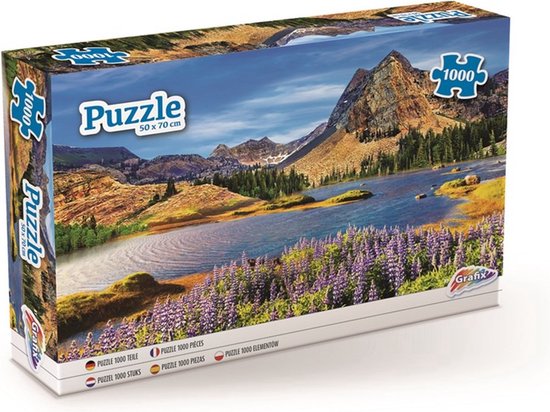 Pack économique de 4 Puzzles ! Puzzle Grafix 4x1000 pièces (4 Adultes) - Remise sur quantité - Puzzles - 4 Puzzles différents