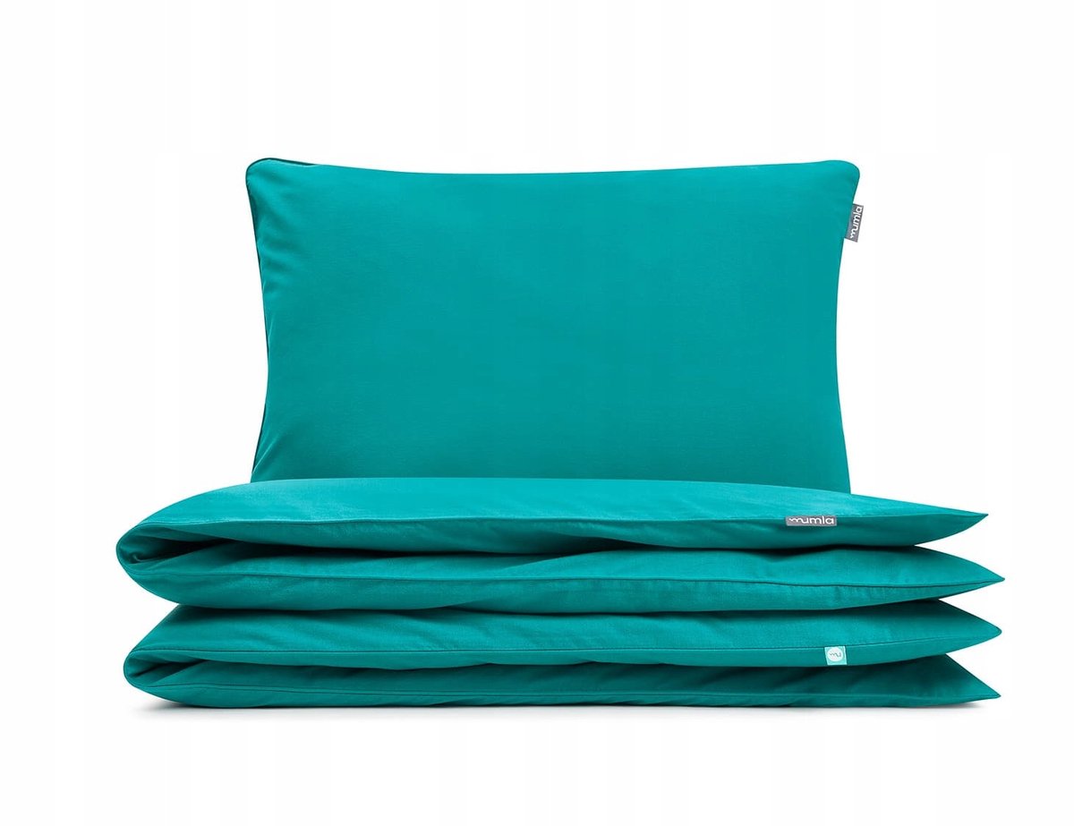 Mors Blauw Beddengoed Set 200x200cm Katoen met 2 Kussenslopen