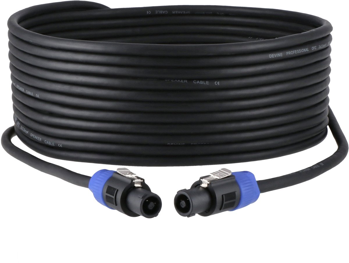 Devine SPE25/10 speakerkabel 2x 2.5 mm 10 meter