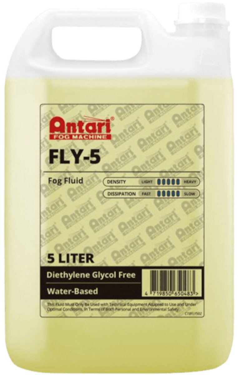 Antari FLY-5 Fog Fluid 5 liters - very high density