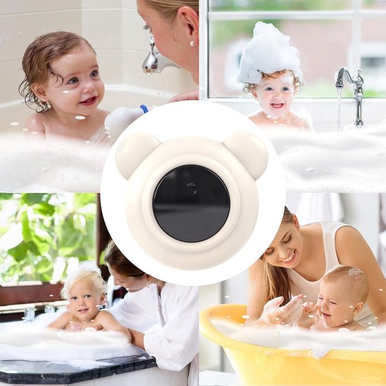 Babybadthermometer - Veilige digitale waterthermometer met LED-display - Geschikt voor babybadjes, badkuipen, zwembaden, thuis, binnen en buiten. van Alecto — afbeelding 2