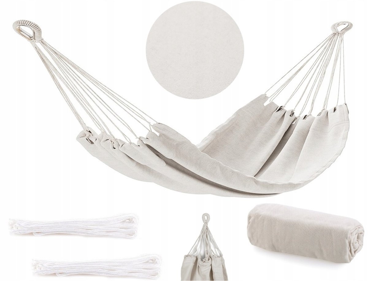 Boho Hangmat Tuin 240x80cm - Comfortabel en sterk Schommel