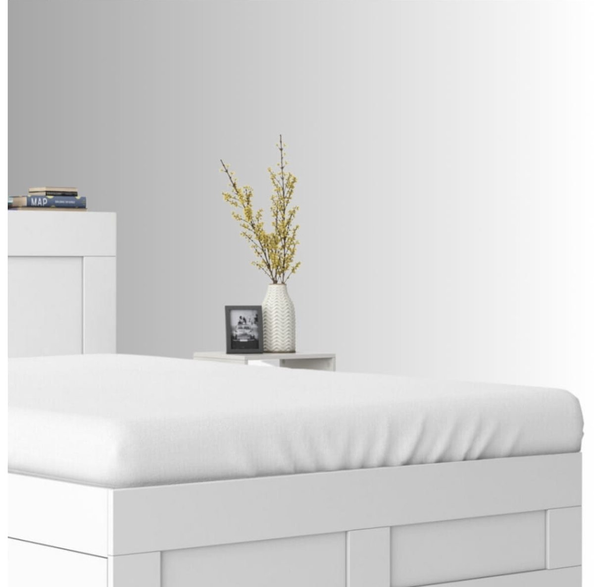 Terry Hoeslaken 160x200cm Wit - Dik & Nederlands Product