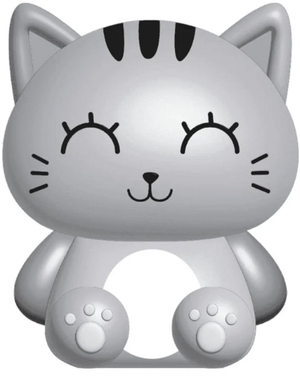 iTotal XL 3D Puzzle Eraser GUM “GREY CAT”5x4x6cm