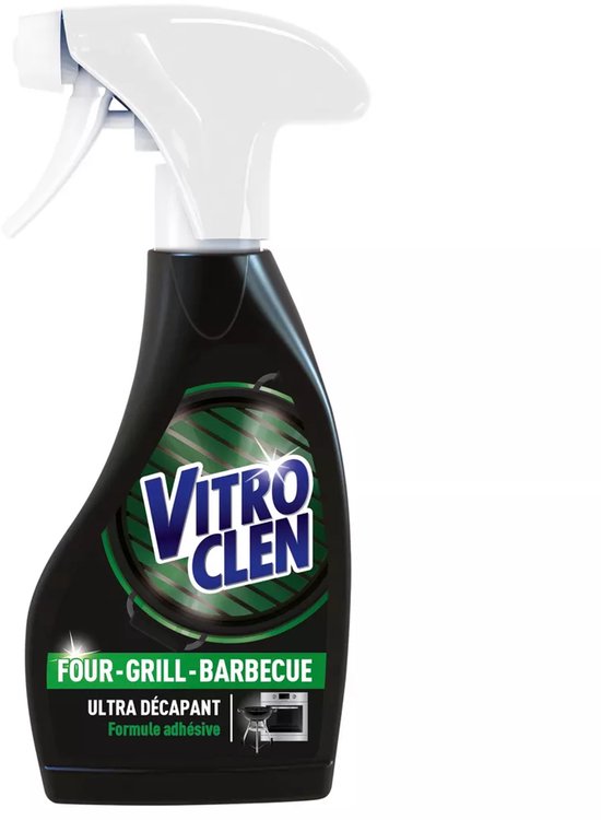 VITROCLEN Oven-, Grill- & Barbecue Reiniger – Krachtige Vet- & Vuilverwijdering – Snel & Effectief