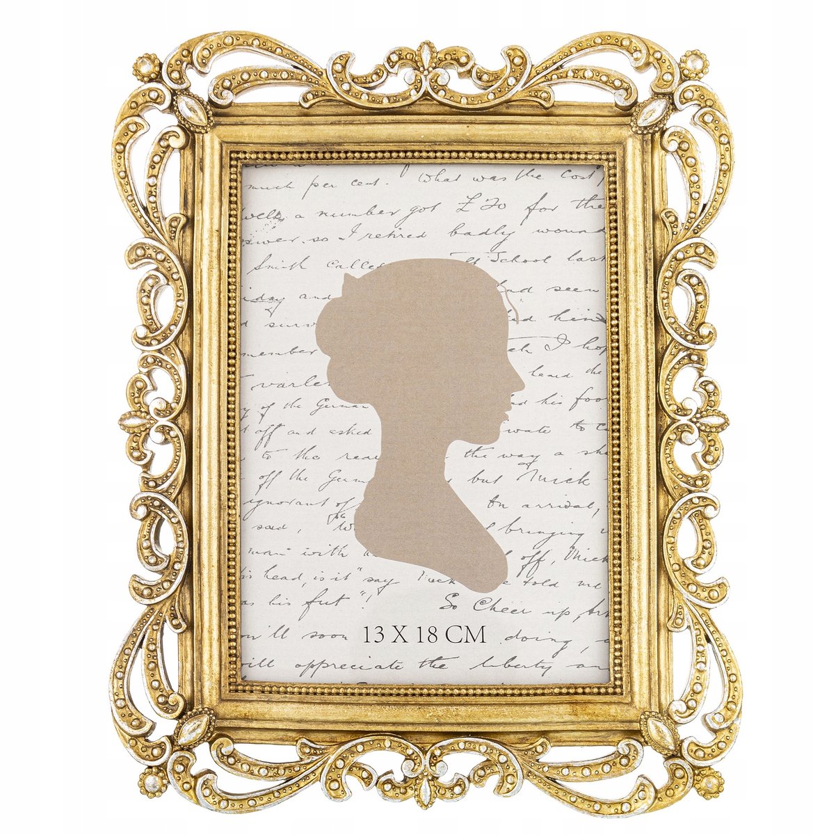 Gouden Paleis Fotolijst 13x18 cm - Decoratieve Oude Stijl