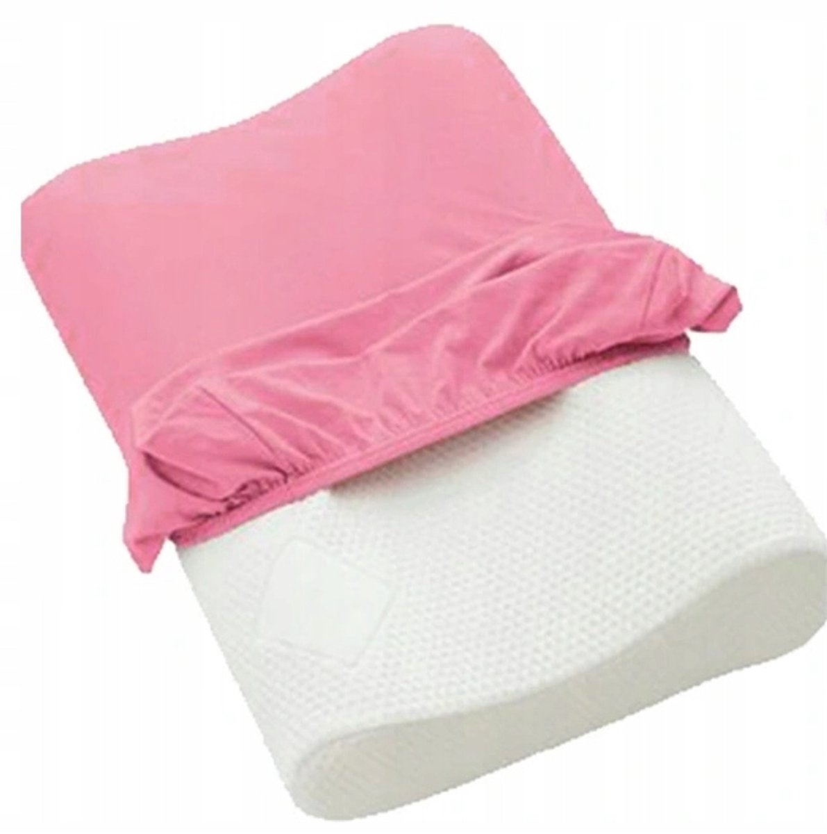 Universele Orthopedische Kussensloop Roze - 100% Katoen