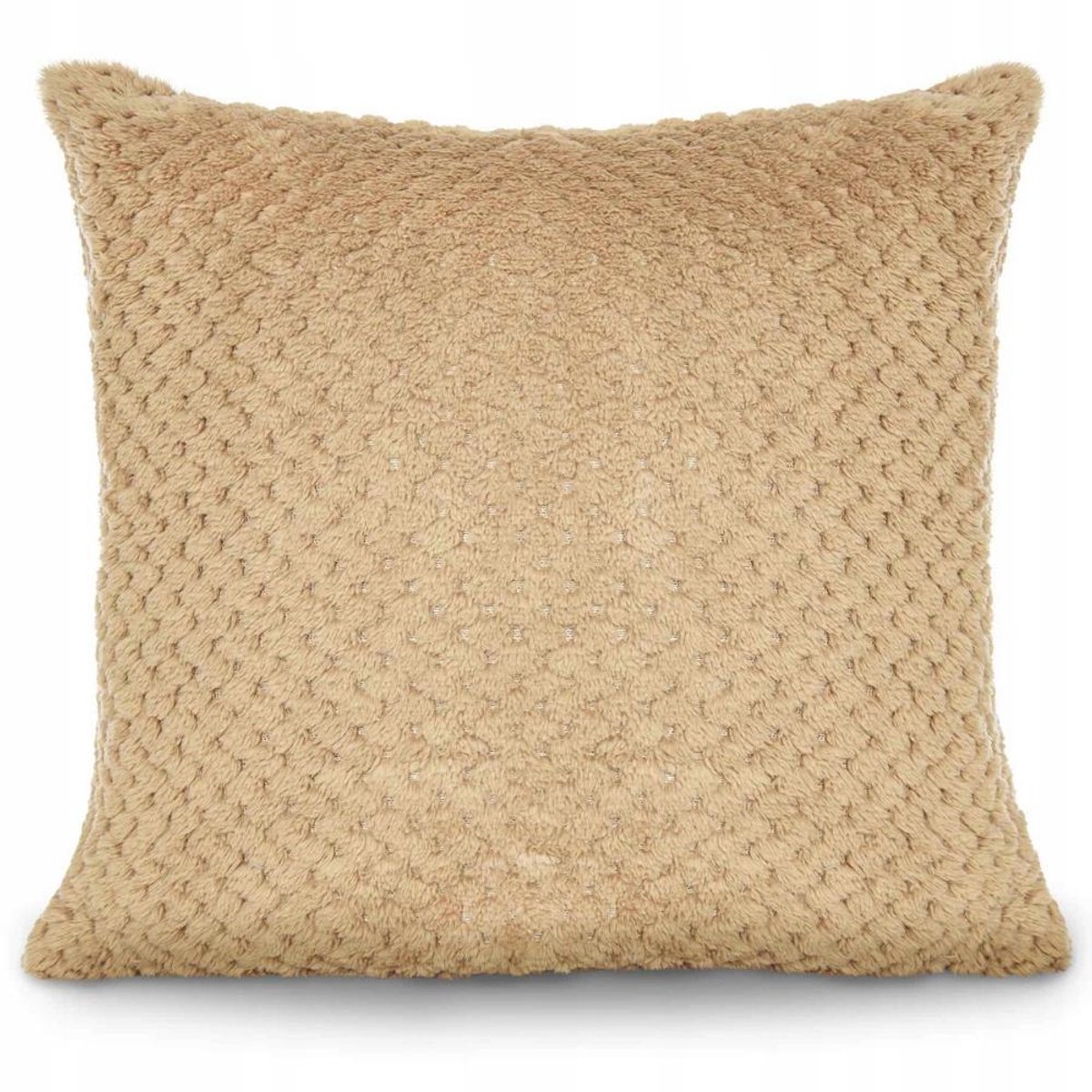 Decoratieve Kussenhoes 40x40 cm Monte Beige - Zacht Microvezel