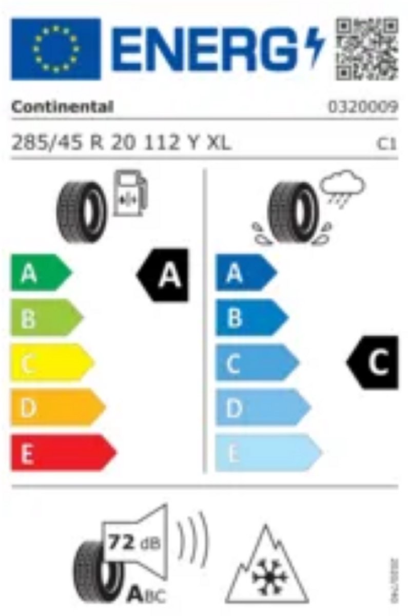 Continental AllSeasonContact 2 285/45 R20 112Y XL FR 3PMSF EVc – foto 2