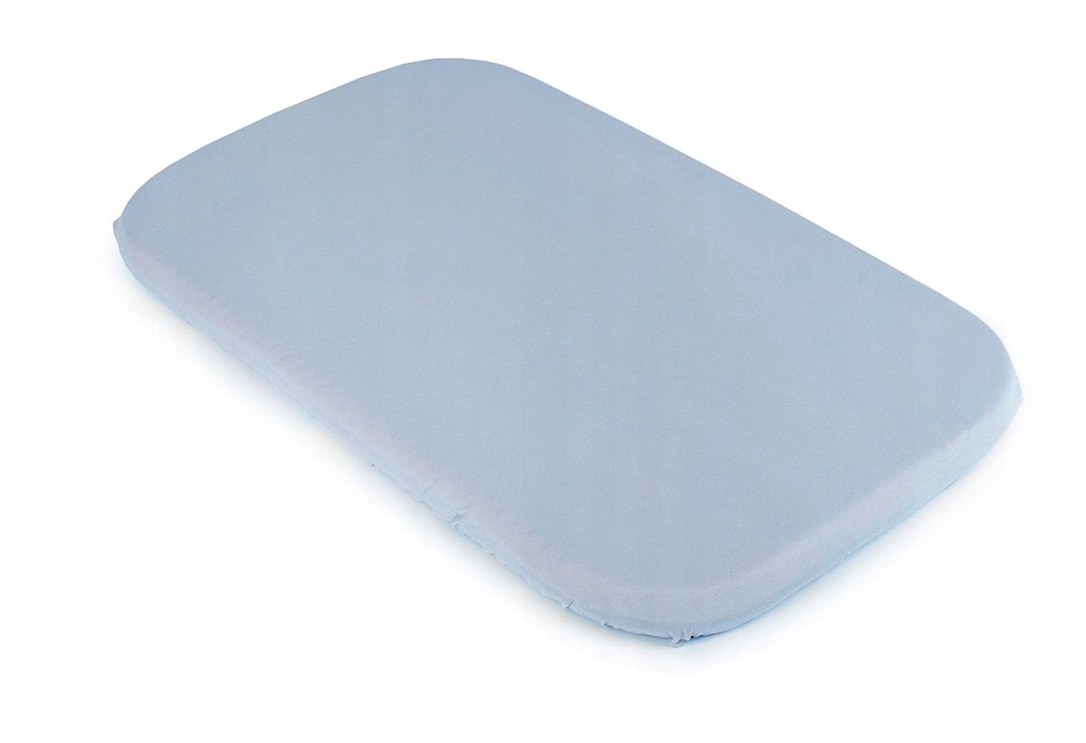 Poofi Organisch Ledikant Laken met Elastiek 50x90 cm - Dusty Blue