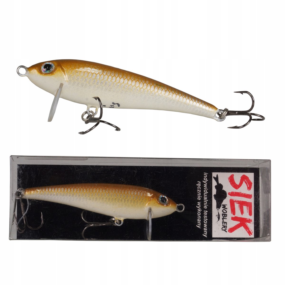 Siek Siga Wobbler 6cm 6g SL - Speciaal voor dakvis
