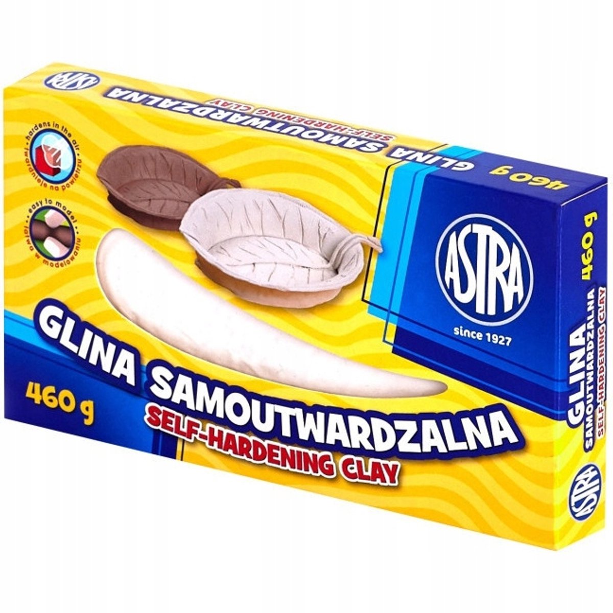 Zelfdrogende Klei Wit 460g Astra - Knutselen & Decoratie