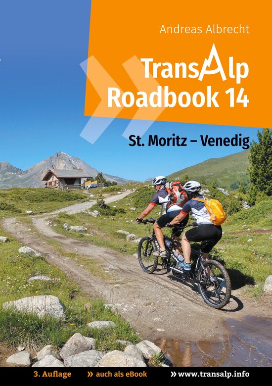 Transalp Roadbooks 14 - Transalp Roadbook 14: St. Moritz - V ... - cover